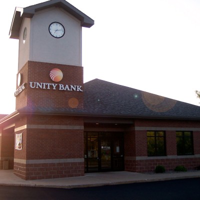 exterior of Unity Bank branch in Rush City