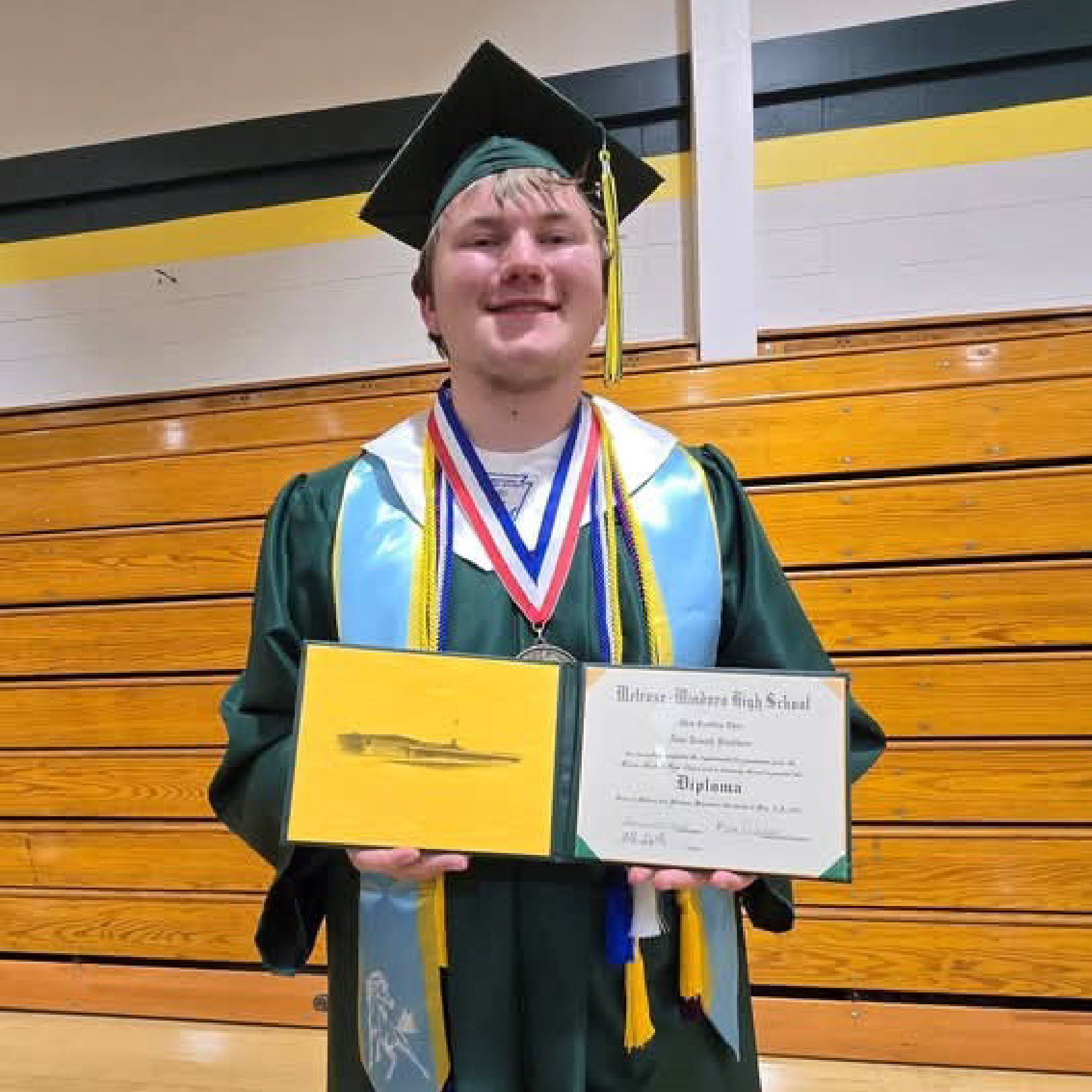 Alan in Cap and Gown